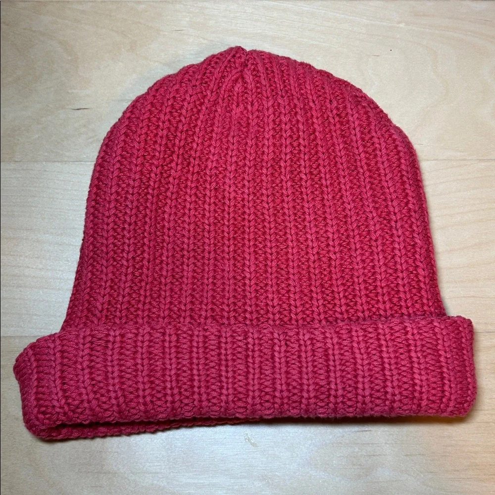 Love Your Melon Coral Red Beanie USA